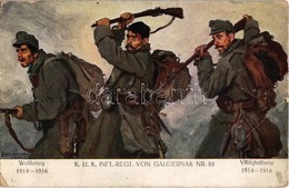 * T3 1917 Weltkrieg 1914-1916 - K.u.K. Inft.-Regt. Von Gaudernak Nr. 85. Verlag K.u.K. Kmdo. Der 27. Inf. Trp. Dion. / W - Ohne Zuordnung