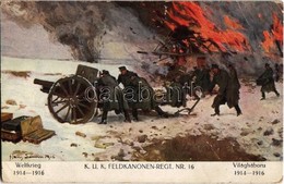 * T3 1917 Weltkrieg 1914-1916 - K.u.K. Feldkanonen-Regt. Nr. 16. Verlag K.u.K. Kmdo. Der 27. Inf. Trp. Dion. / WWI Austr - Non Classificati