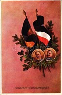 T2 Herzlichen Weihnachtsgruß! / WWI Austro-Hungarian K.u.K. And German Military, Field Marshals Conrad Von Hötzendorf An - Zonder Classificatie