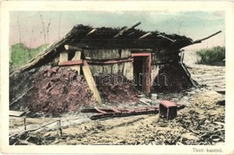 * T2/T3 Tiszti Kaszinó Romjai / WWI Austro-Hungarian Officers' Casino Ruins After Attack (EK) - Zonder Classificatie