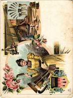 ** T2/T3 Bruches And Brooms Advertising Art Nouveau Card (non PC) (EK) - Non Classés