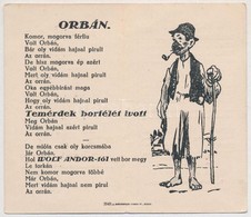 ** T2 Wolf Andor Szegedi Bornagykereskedő Kinyitható Próbamegrendelő Reklámlapja. Szeged Kárász Utca 6/a. / Hungarian Wi - Non Classés