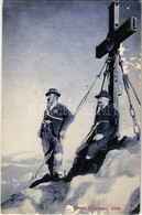 * T2/T3 1906 Grossglockner (Alps), Mountaineers At The Mountain Top, Alpinists, Mountain Climbing (felületi Sérülés / Su - Ohne Zuordnung