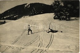 ** T2/T3 Salzburg, Skiläufer Am Gaisberg, Wintersport / Winter Sport, Skiers In The Snow Near Gaisberg. Würthle & Sohn 8 - Ohne Zuordnung