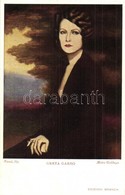 ** T2 Greta Garbo / Fernet Branca Italian Art Postcard. Metro Goldwyn S: Nanni - Unclassified
