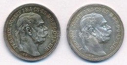 1915KB 1K Ag 'Ferenc József' (2x) T:1,1- Kis Patina 
Adamo K5.1 - Zonder Classificatie