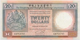 Hongkong 1991. 20D T:III Szép Papír
Hong Kong 1991. 20 Dollars C:F Fine Paper
Krause 197 - Non Classificati