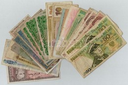 30db-os Vegyes Külföldi Bankjegy Tétel, Közte Ausztria, Bulgária, Lengyelország T:III,III-
30pcs Of Various Banknotes, I - Non Classificati