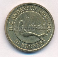 Dánia 2005. 10Kr Al-Br 'Kis Hableány, Andersen 1805-2005 - Margrethe II' T:1-
Denmark 2005. 10 Kroner Al-Br 'Little Merm - Zonder Classificatie