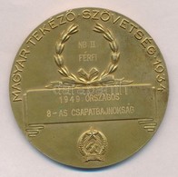 Iván István (1905-1968) 1949. 'Magyar Tekéző Szövetség 1934 - NB. II. Férfi - 1949. Országos 8-as Csapatbajnokság' Arany - Zonder Classificatie