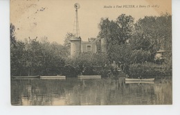 BUTRY - Moulin à Vent PILTER - Carte PUB De La MAISON PILTER Avec Correspondance Du 15 Juin 1906 - Butry
