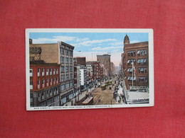 Main Street With Trolleys   - New York > Rochester  Ref 3321 - Rochester