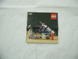 LEGO  SOLO MANUALE ISTRUZIONI COSTRUZIONE LEGO SPACE CLASSIC 897 - Catalogi