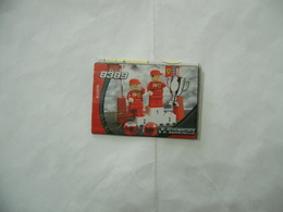 LEGO  SOLO MANUALE ISTRUZIONI COSTRUZIONE 8389 SCHUMACHER BARRICHELLO. - Kataloge