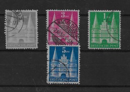 Serie De Alemania Nº Yvert 65II/68II O - Oblitérés