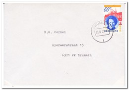Nederland 1980, Brief Afstempeling Brummen Met Plaatfout 1200 PM3 - Variétés Et Curiosités