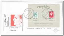 Nederland 1977, FDC 159a Met Plaatfout 1141 PM4 - Variétés Et Curiosités