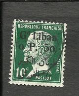 FRENCH LEBANON YVERT 24 ERROR PIASTRE ALARGED USED - Nuevos