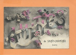 CPA - AMITIES De ST SAINT CHAMOND - Saint Chamond