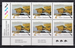 New Zealand 2012 Scenic $2.10 Stewart Island Control Block MNH, 3 Kiwis - Unused Stamps