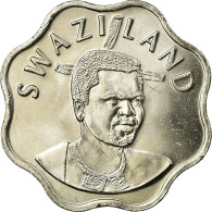 Monnaie, Swaziland, King Msawati III, 10 Cents, 2005, British Royal Mint, TTB - Swazilandia