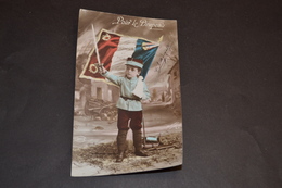 Carte Postale 1914/18  Patriotique Pour Le Drapeau - Patriottiche