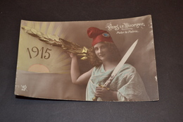 Carte Postale 1914/18  Patriotique Vers Le Triomphe Pour La Patrie - Patriottiche