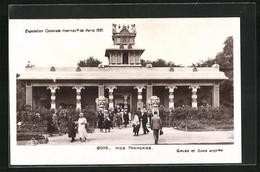 AK Paris, Exposition Coloniale Internationale 1931, Inde Francaise - Ausstellungen