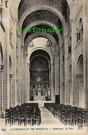 MONACO - LA CATHEDRALE INTERIEUR LA NEF TBE - Kathedraal Van Onze-Lieve-Vrouw Onbevlekt Ontvangen