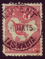 TASMANIA • 1915 • CDS On Commonwealth Period (1d Kangaroo) • NUGENT - Used Stamps