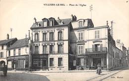 95-VILLIERS-LE-BEL- PLACE DE L'EGLISE - Villiers Le Bel