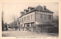 95-VAMONDOIS- HÔTEL DE LA GARE - Valmondois