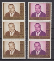 Sharjah / UAE  Martin Luther King 6v MNH.# 18464  D - Martin Luther King