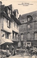 29-QUIMPER- VIEILLES MAISONS DE LA PLACE MEDARD , LES LAITIERES - Quimper