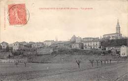 Chateauneuf De Galaure     26     Vue Générale.    (Voir Scan) - Andere & Zonder Classificatie