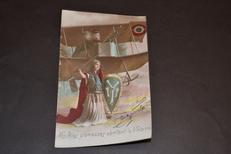 Carte Postale 1914/18  Patriotique Vos Ailes Glorieuse Abritent La Victoire - Patriottisch