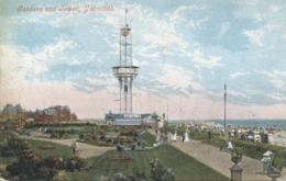 NORFOLK - GREAT YARMOUTH - GARDENS AND TOWER 1903  Nf292 - Great Yarmouth