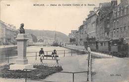 29-MORLAIX- STATUE DU CORSAIRE CORNIC ET LE BASSIN - Morlaix