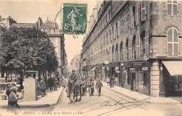 29-BREST- LA RUE DE LA MAIRIE - Brest