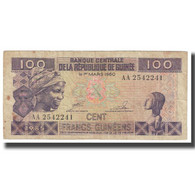 Billet, Guinea, 100 Francs, 1960, 1960-03-01, KM:30a, TB - Guinee