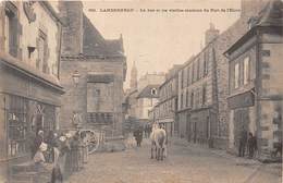 29-LANDERNEAU- LE RUE ET LES VIEILLES MAISONS DU PORT DE L'ELORN - Landerneau