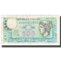 Billet, Italie, 500 Lire, 1976, 1976-12-20, KM:95, TTB - 500 Liras