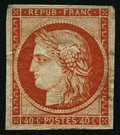 * N°5 40c Orange - TB - 1849-1850 Ceres