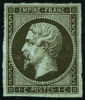 * N°11 1c Olive, Quasi SC Signé Calves - TB - 1853-1860 Napoléon III
