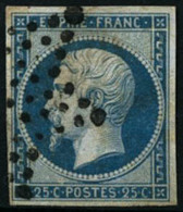 Oblit. N°15 25c Bleu - TB - 1853-1860 Napoléon III