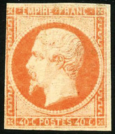 * N°16 40c Orange ,quasi ** - TB - 1853-1860 Napoleone III