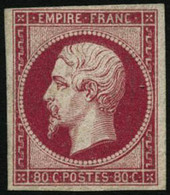 * N°17B 80c Rose - TB - 1853-1860 Napoleone III