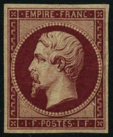 ** N°18d 1F Carmin Réimp - TB - 1853-1860 Napoleone III