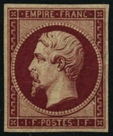 ** N°18d 1F Carmin Réimp - TB - 1853-1860 Napoleon III