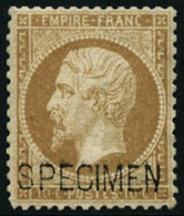 ** N°21c 10c Bistre - TB - 1862 Napoleone III